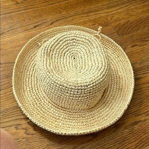 Scala Natural Woven Straw Hat